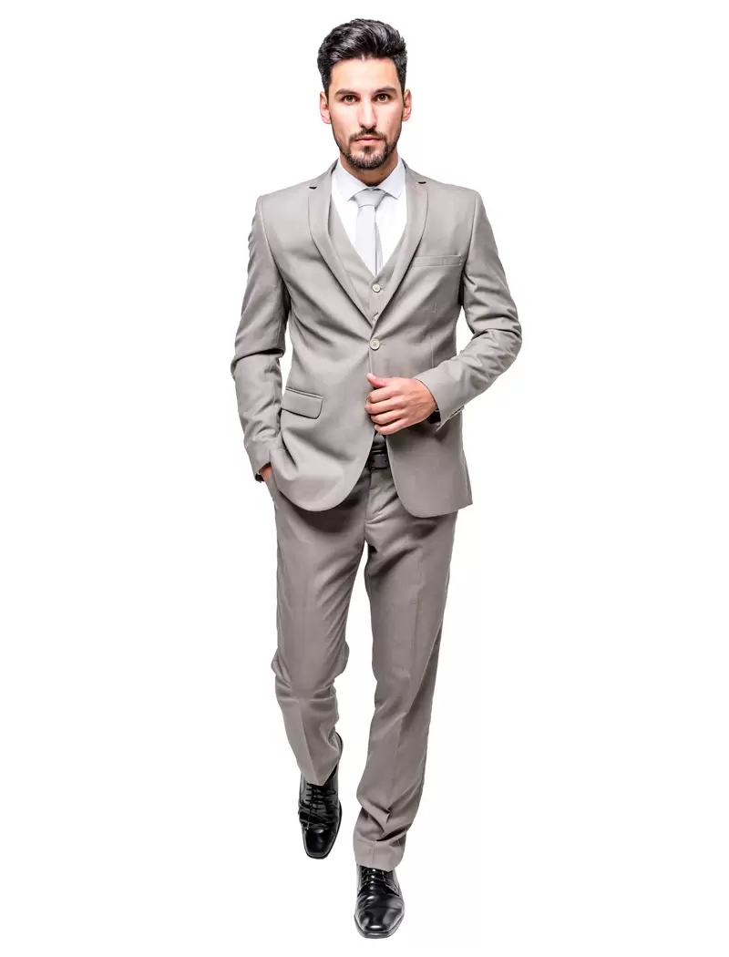 Por que o terno bege claro é uma tendência na moda masculina插图