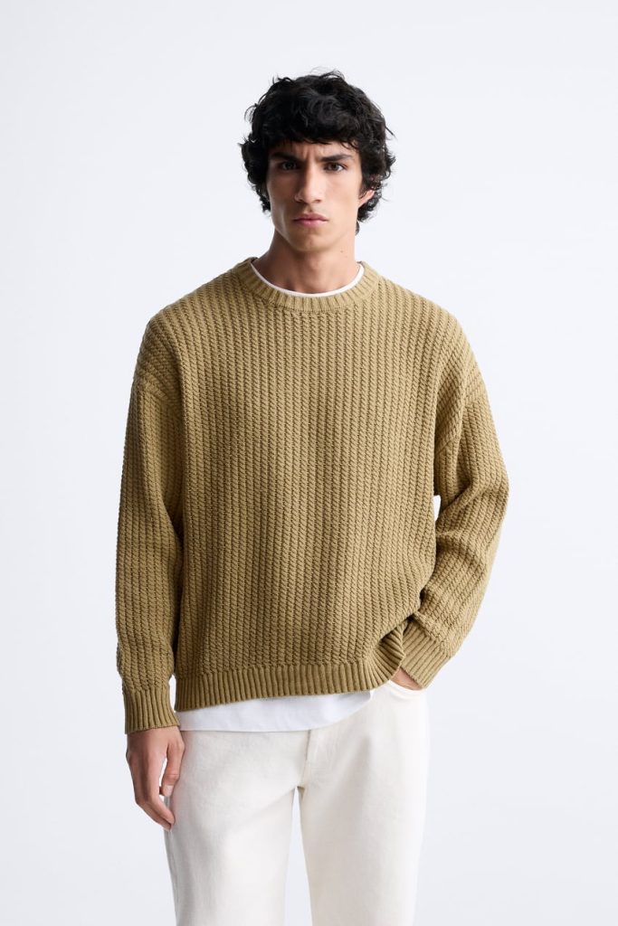 Zara sweaters men, known for its fashion-forward designs and quality craftsmanship, offers a wide range of men's sweaters that combine style