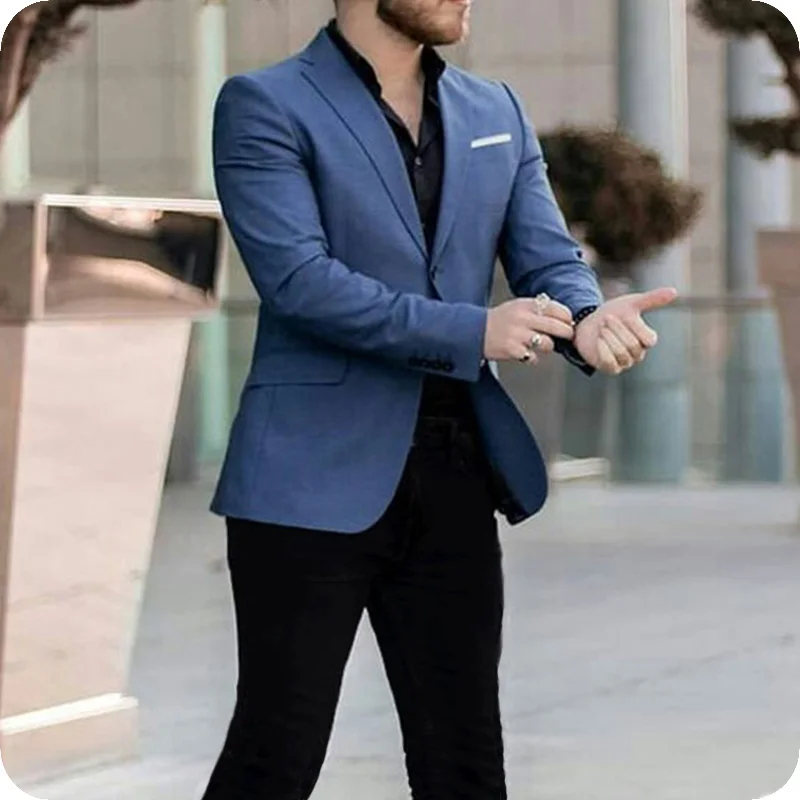 Navy blue suits for men are timeless wardrobe essentials that exude sophistication and versatility. Whether worn for formal occasions,