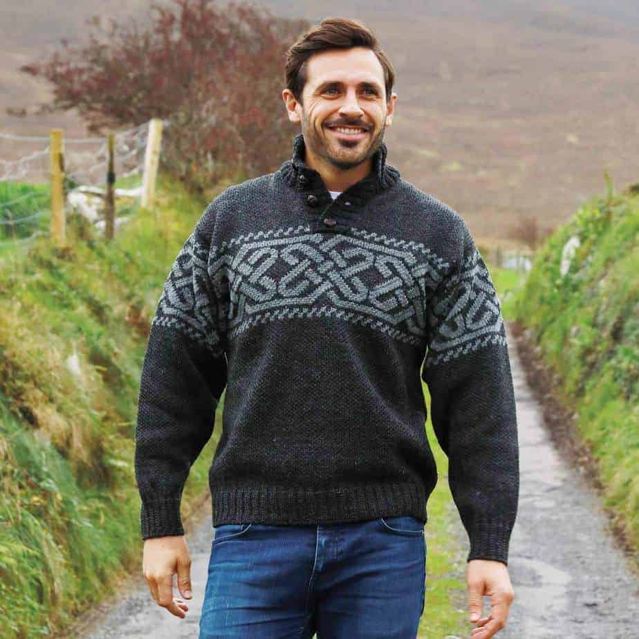 Celtic sweaters, also known as Aran sweaters, are distinctive knitwear garments that originated from the Aran Islands off the west coast of Ireland.