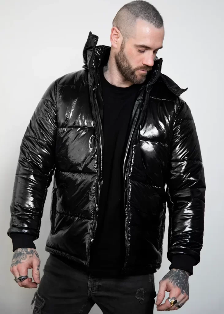 Men's black puffer jacket is a versatile and practical outerwear piece that provides warmth, comfort, and style.