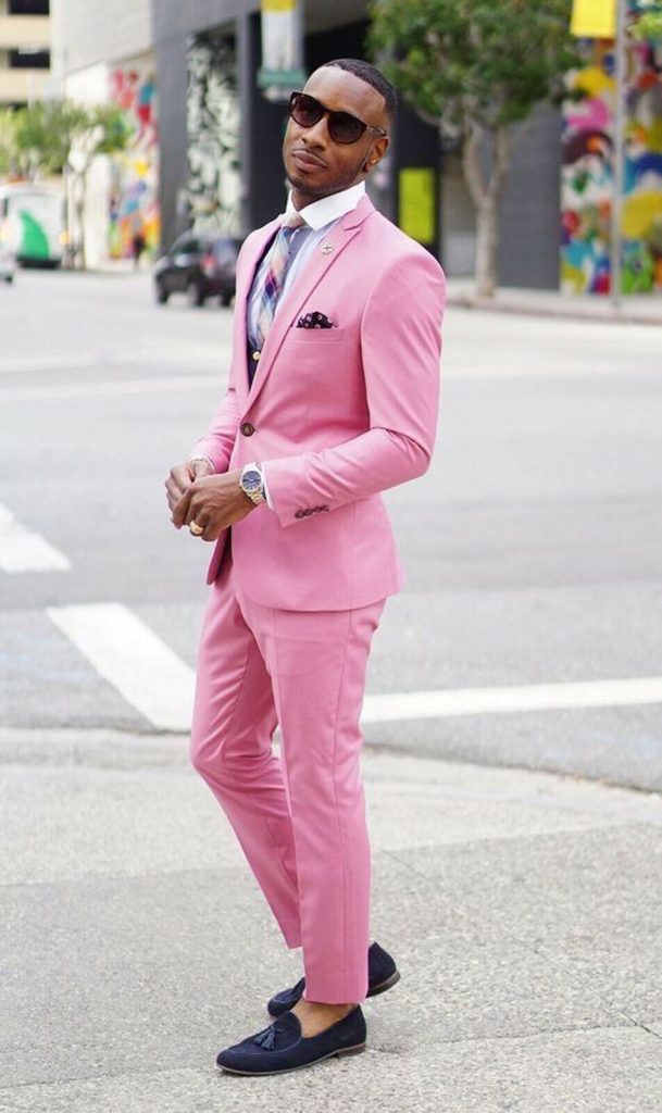 Pink suits for men, in the realm of men's fashion, the color pink has long been associated with notions of femininity,