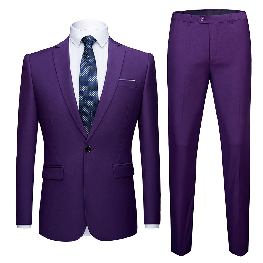 Purple suits for men have become increasingly popular in contemporary fashion, offering a stylish and sophisticated alternative to traditional