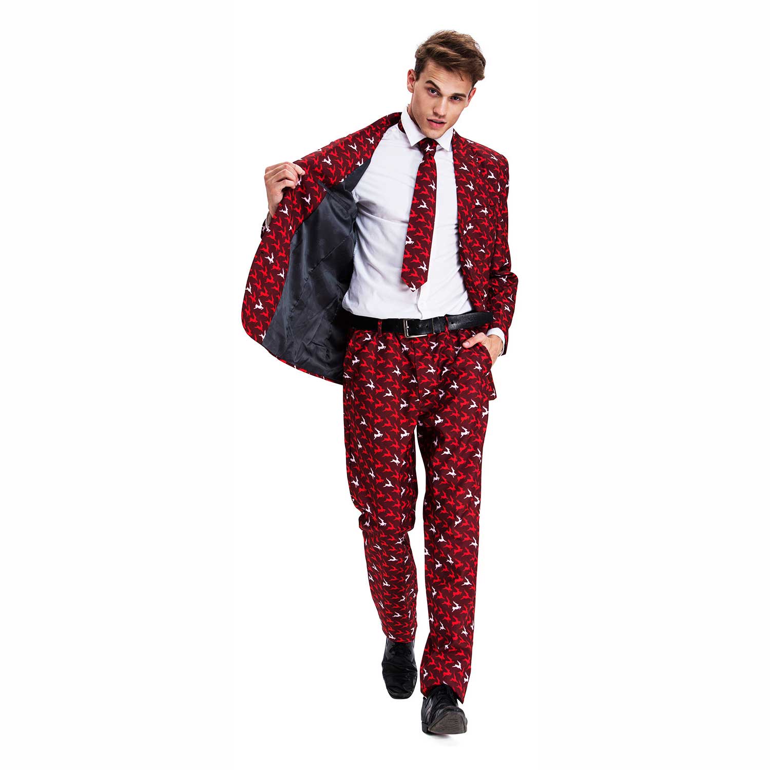 Christmas suits men, as the holiday season approaches, it's time to infuse your wardrobe with festive cheer and sartorial splendor