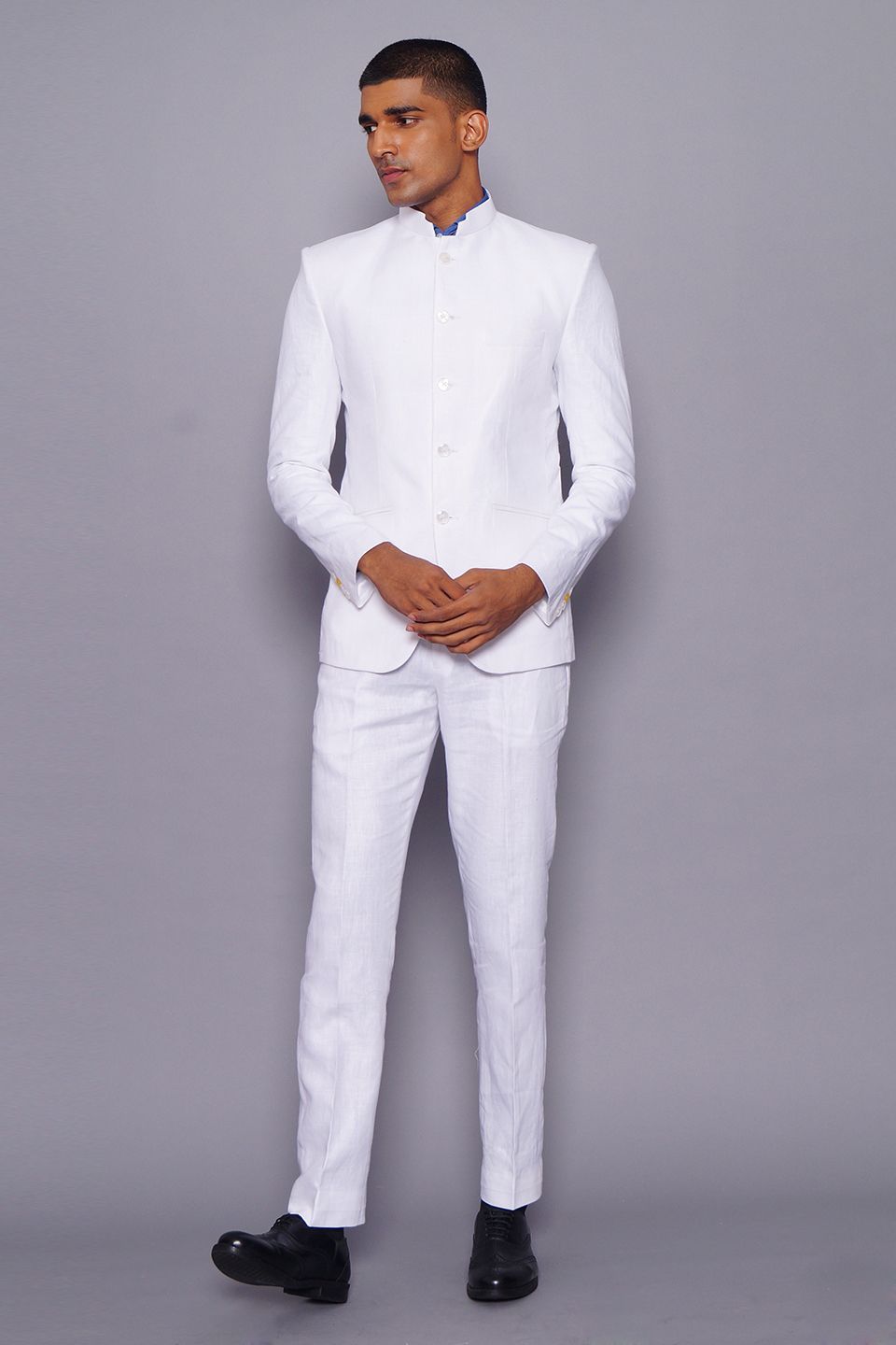 Men white suits