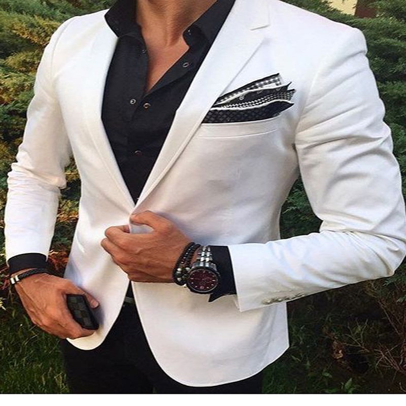 white blazer men