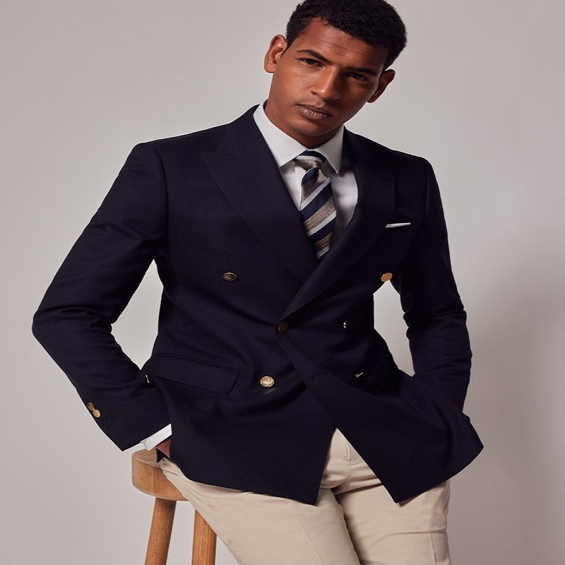  navy blue blazer men