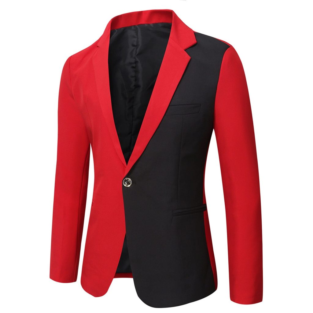 Mens red blazer