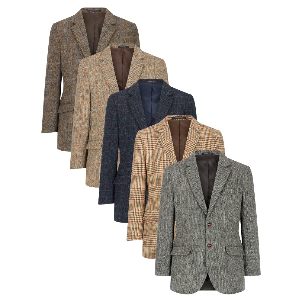 Tweed blazer men