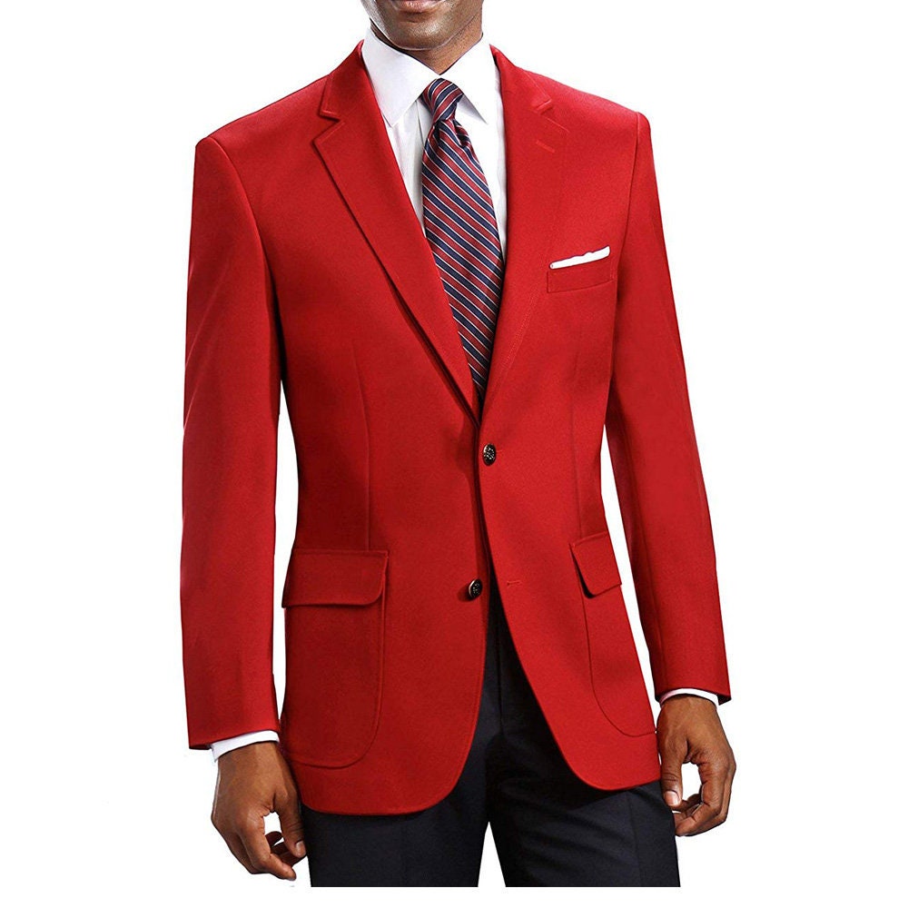 Mens red blazer