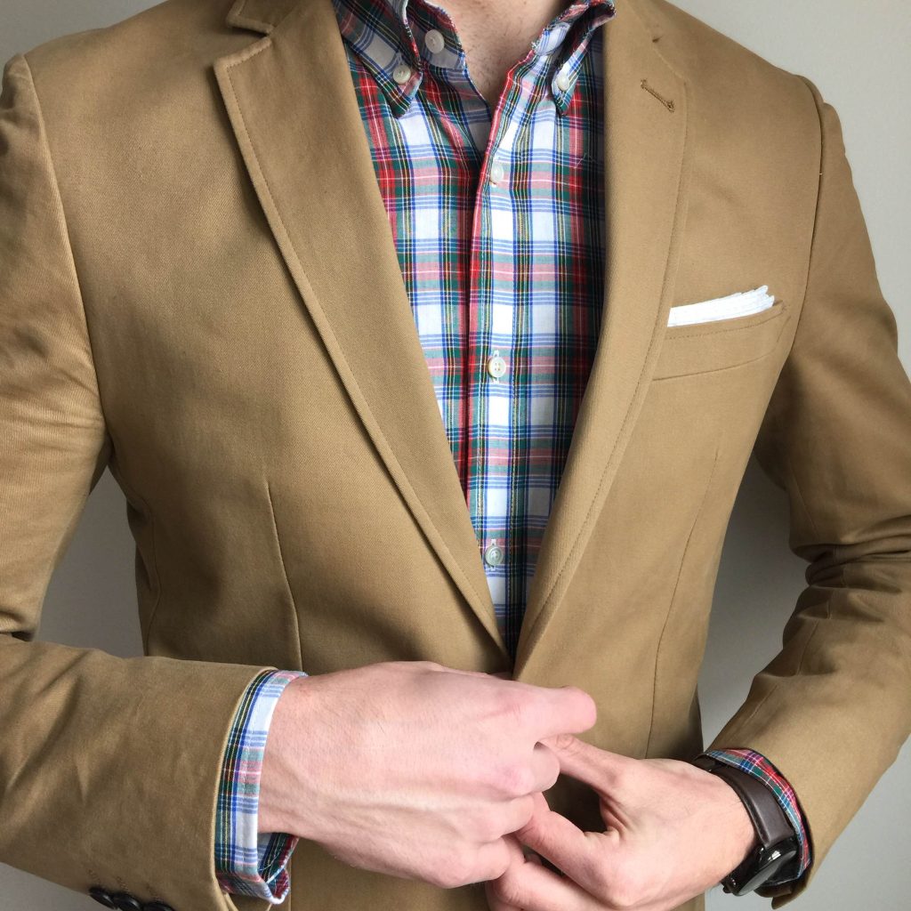 Mens travel blazer