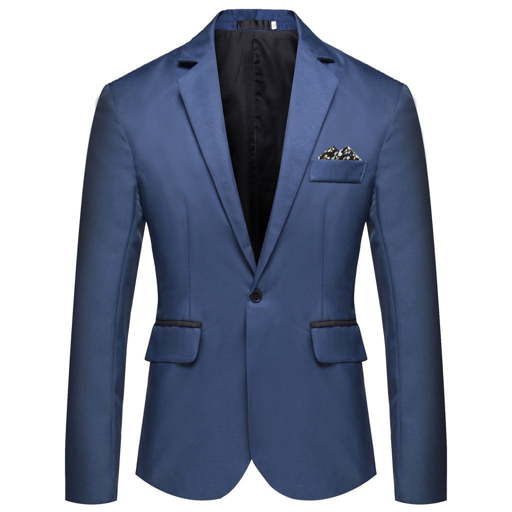  navy blue blazer men