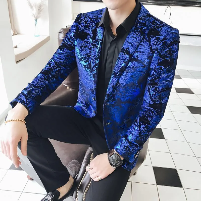 Velvet blazer mens