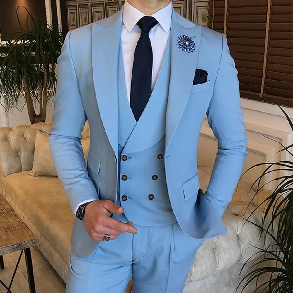 Blue suit for men