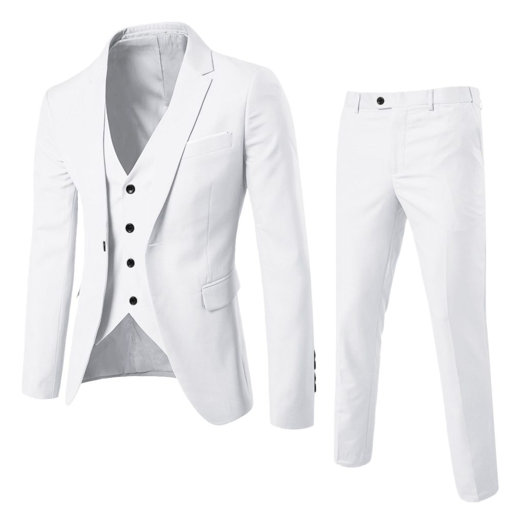 White suit for men