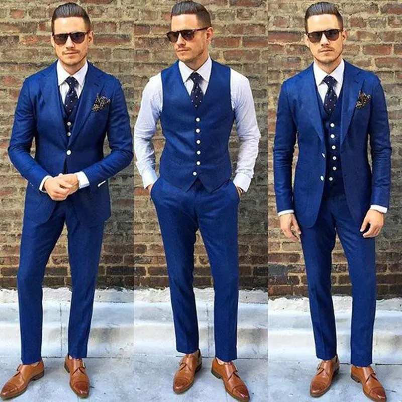 Blue suit for men