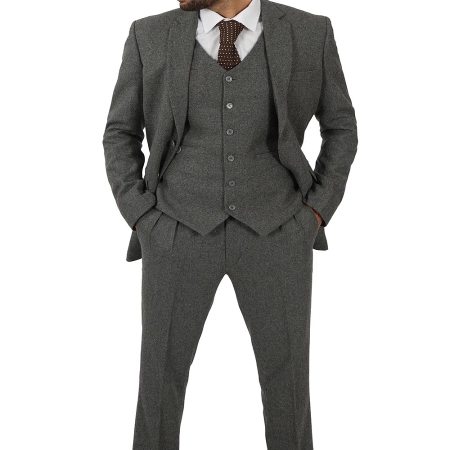 Grey Suit Men