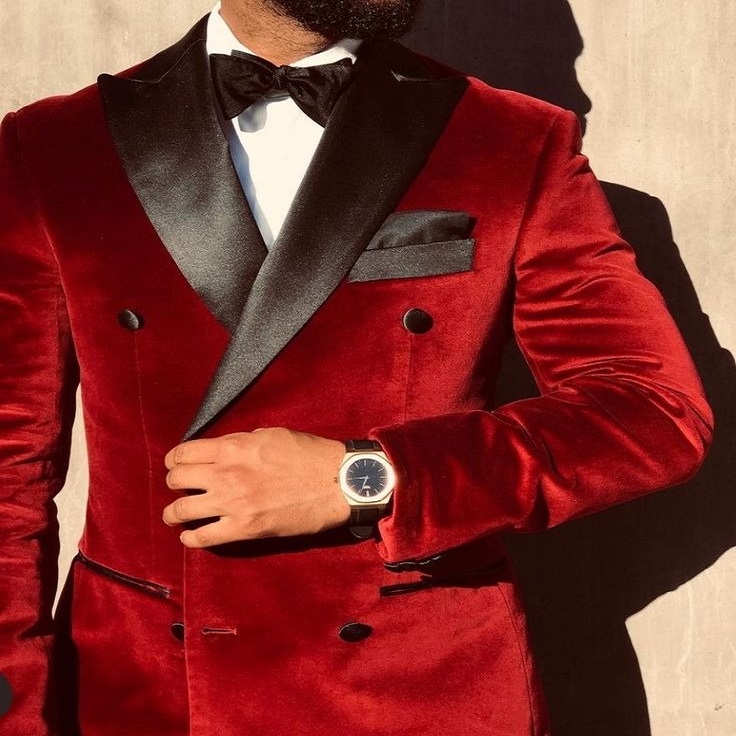 red tuxedo