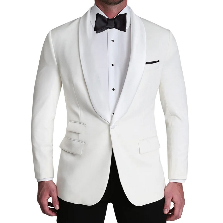 white tuxedo jacket