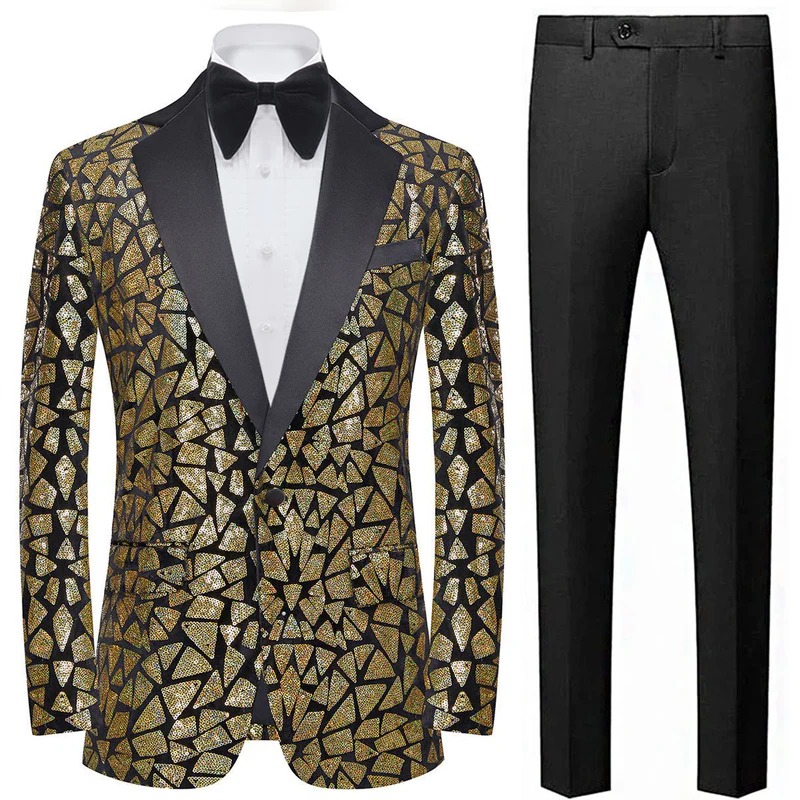 gold tuxedo