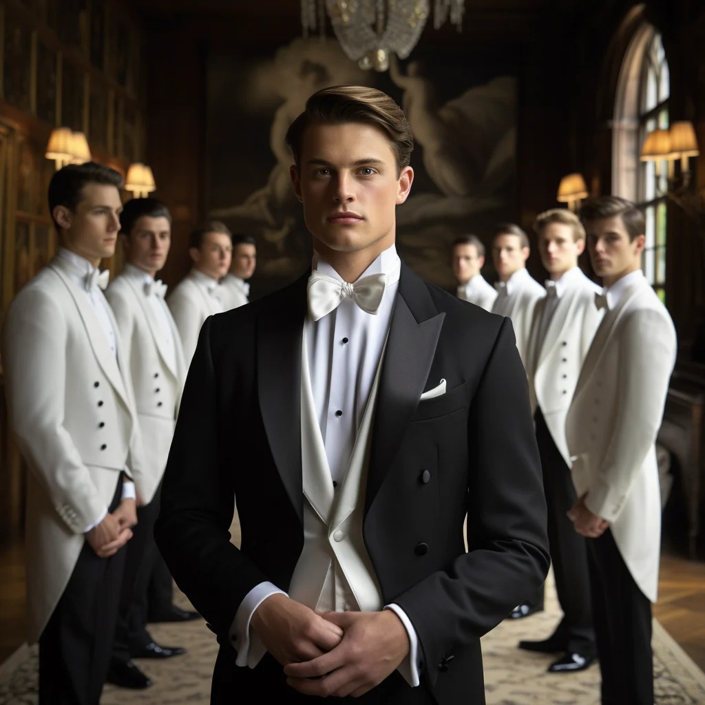 black tie tuxedo