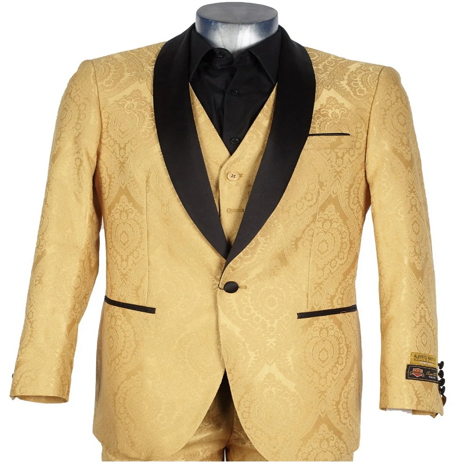 gold tuxedo