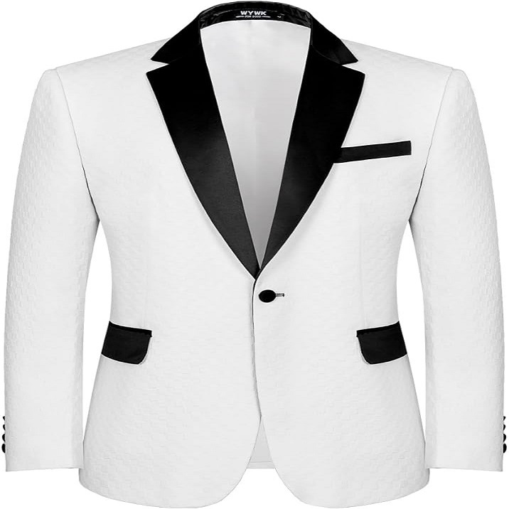 black and white tuxedo