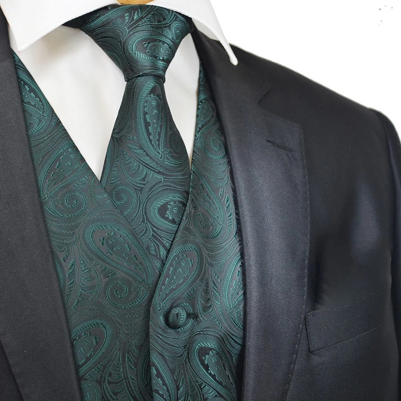 emerald green tuxedo