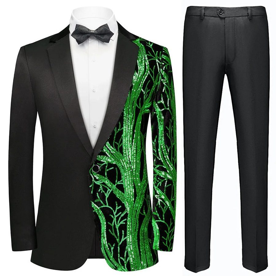 green tuxedo