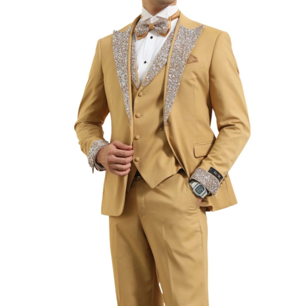 gold tuxedo